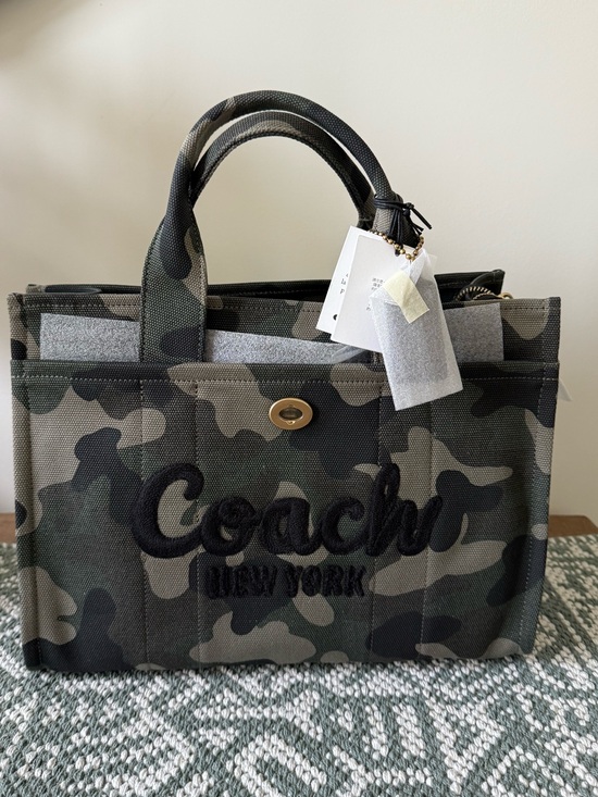 Coach Handbags - Coach Camo Canvas Tote - Large